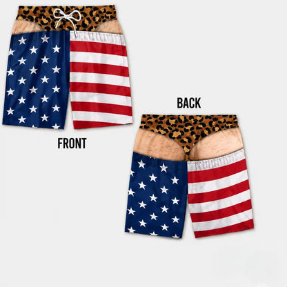 Patriot Cheeks Swim Trunks