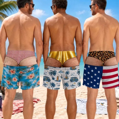 Patriot Cheeks Swim Trunks
